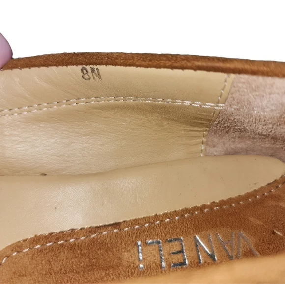 Vaneli Seude Leather Loafers/Moçcasins  Women's 8 - Picture 4 of 12